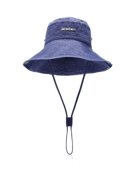 Jacquemus Blue The De-Nimes Bob Cotton Hat