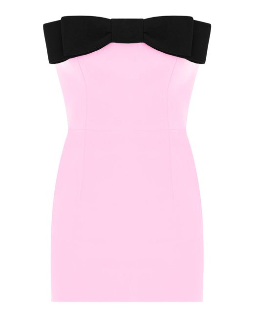 The New Arrivals Ilkyaz Ozel Pink Ela Mini Dress