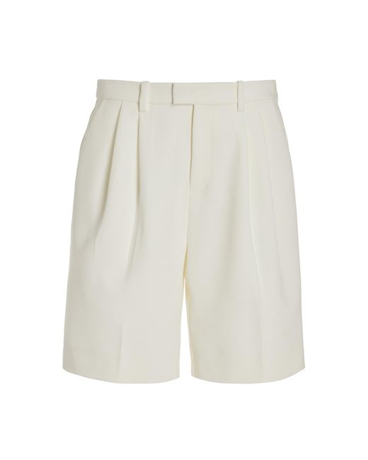 FAVORITE DAUGHTER White The Low Favorite Crepe Bermuda Shorts