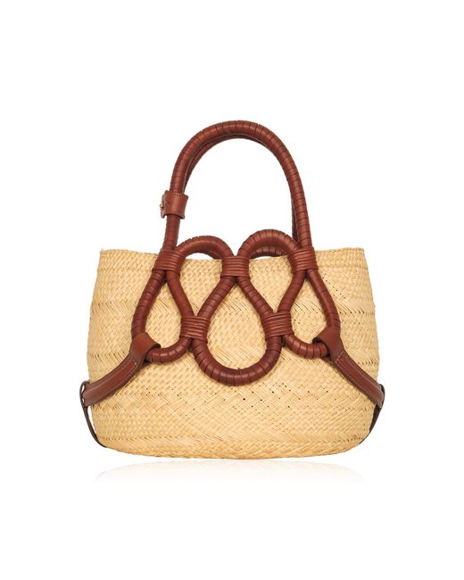 Johanna Ortiz Natural Canto Solar De Arena Mini Tote Bag