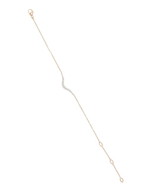 Marie Mas Pink Petit Radiant 18K Rose Diamond Bracelet