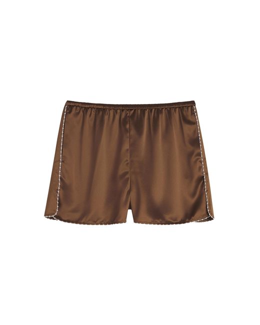 By Malene Birger Brown Lumi Shorts