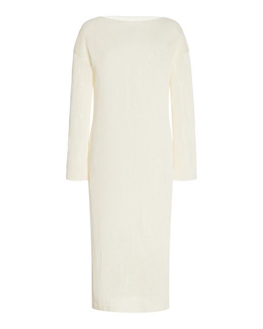 Solid & Striped White X Sofia Richie Grainge Exclusive The Polly Cotton Maxi Dress
