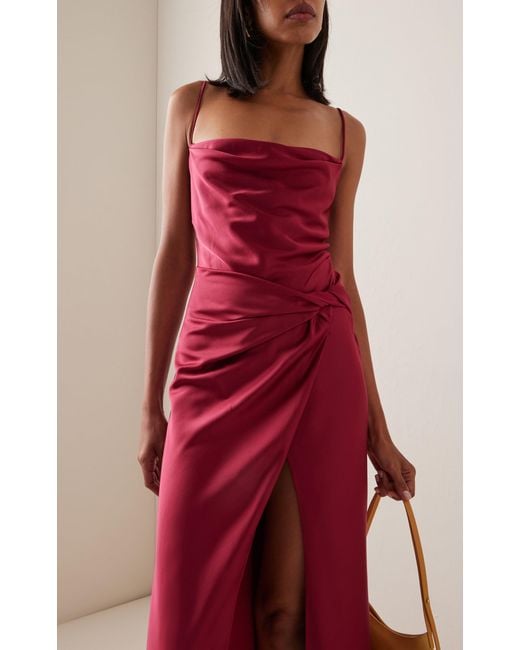 Significant Other Red Esme Maxi Dress