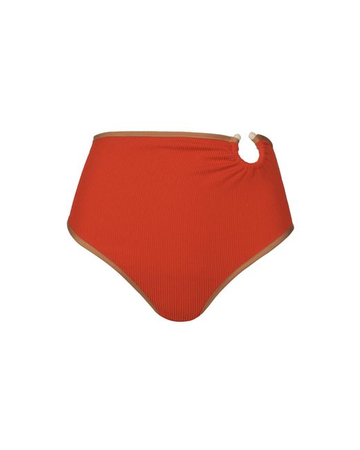 Johanna Ortiz Red Susurro Del Agua High-Rise Bikini Bottom