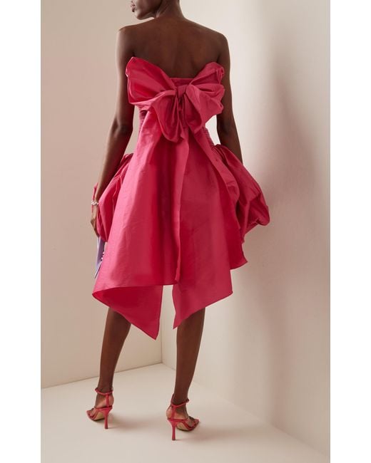 Aje. Piacere Bubble-hem Mini Dress in Pink | Lyst UK