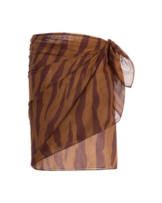 Soleil Soleil Brown Exclusive La Isla Petite Pareo