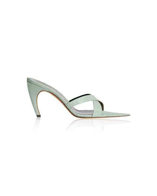 Khaite Metallic Sophie Sandal 85
