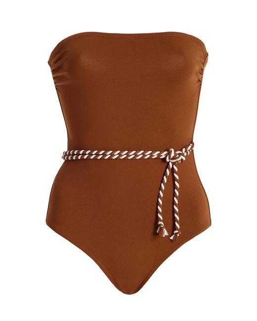 Eres Brown Majorette One-piece Swimsuit