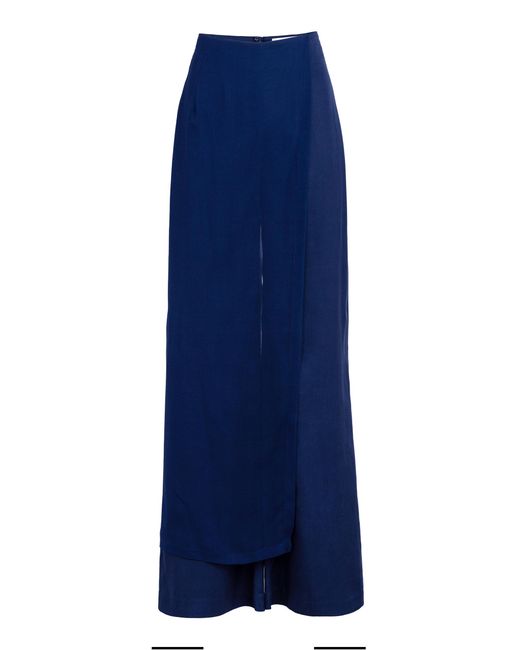 Silvia Tcherassi Blue Gaucin Pants