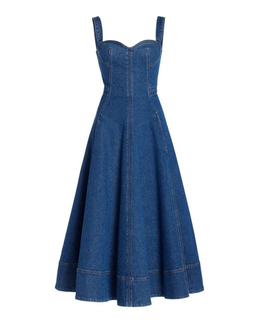 white christmas dresses Street Couture Strapless Sweetheart Mini Dress (Denim) · NanaMacs