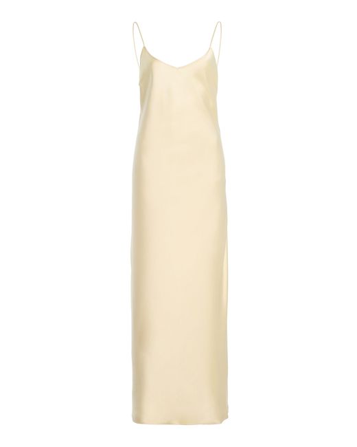 Another Tomorrow White Satin Gown