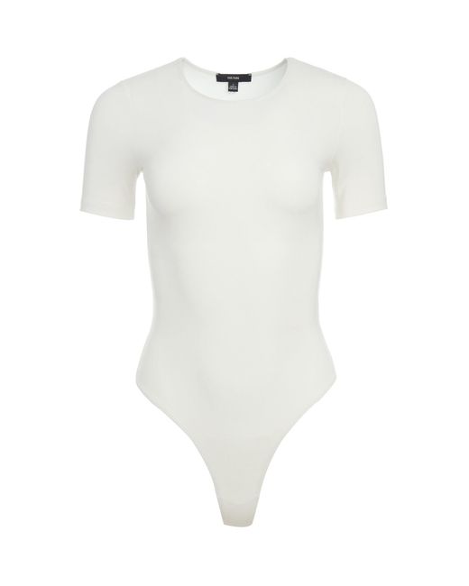 The Park White Penny Pyratex Power 3 Thong Bodysuit