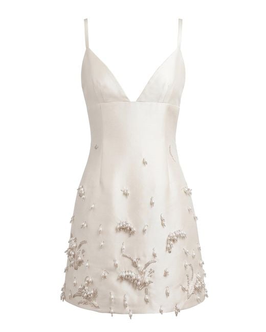 Alexandra Pijut White Nanette Dress