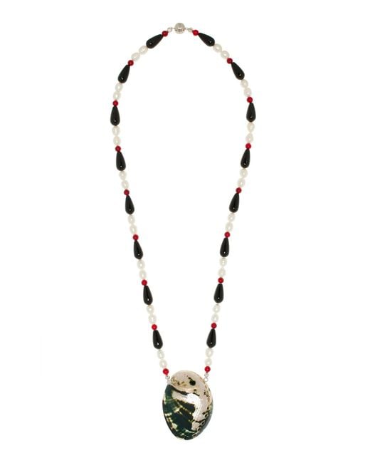 Julietta Multicolor Exclusive Thalassa Gold-plated Multi-stone Necklace