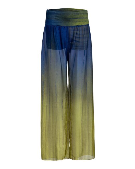 Silvia Tcherassi Blue Lene Pants
