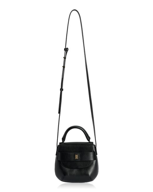 By Malene Birger Black Meela Mini Leather Handbag