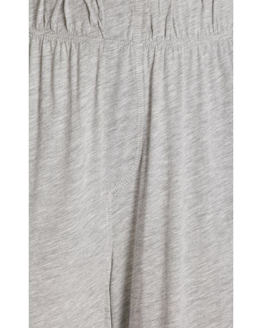 ÉTERNE Gray Cotton-modal Lounge Pants