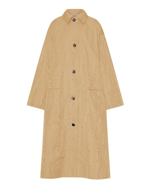 OSSOU Natural Savanna Taffeta Coat