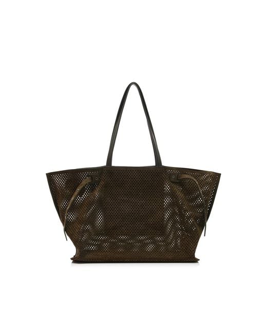 Proenza Schouler Brown Days Carryall Mesh Tote