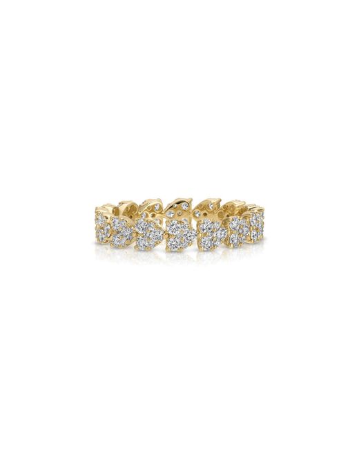 EF Collection Metallic Endless Love 14K Diamond Eternity Bang