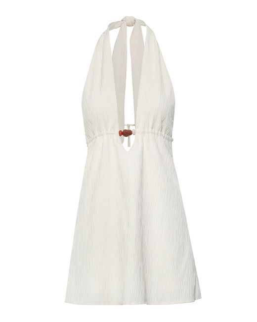 Baobab White Louise Mini Dress