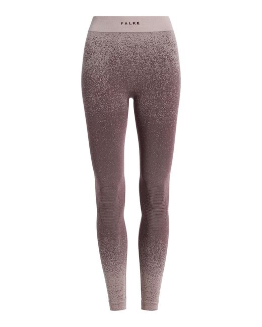 Falke Brown Max Warm Long Ski Tights