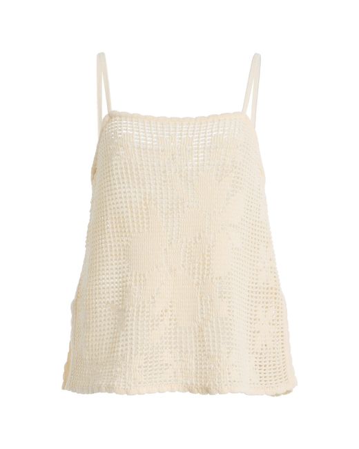 Altuzarra Natural Gillis Cotton Top