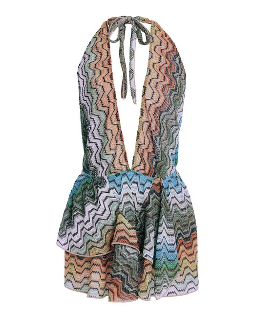Missoni Multicolor Exclusive La Isla Halter Top
