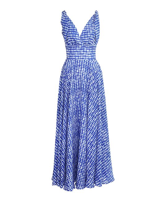 Lena Hoschek Blue Paige Midi Dress