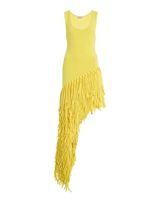 Jonathan Simkhai Yellow Briony Midi Dress