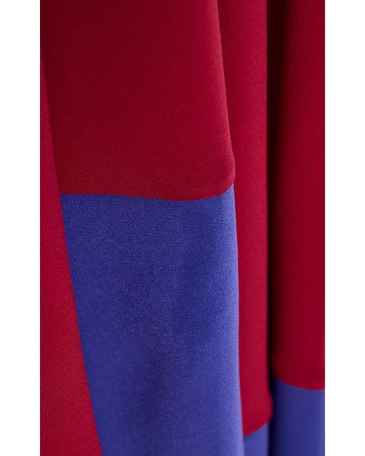 Roksanda Red Awn Crepe Dress