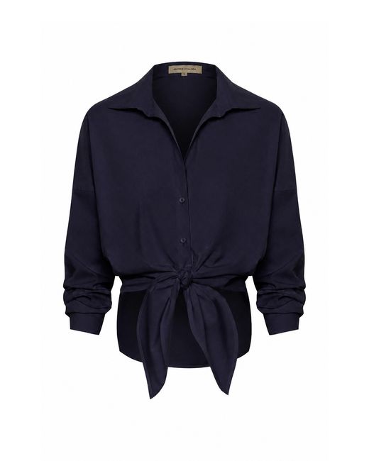 ANDRES OTALORA Blue Ilusion Natural Cotton Shirt
