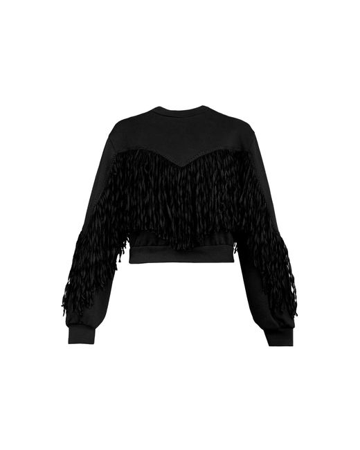Lena Hoschek Black Boho Cotton Sweater