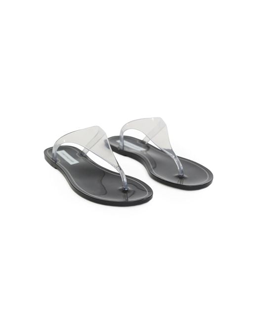 Christopher Esber Black Sol Flip Flop