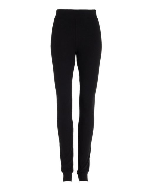 ÉTERNE Black High-waisted Leggings