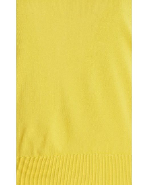 Solid & Striped Yellow X Sofia Richie Grainge Exclusive The Babetta Knit Sweater