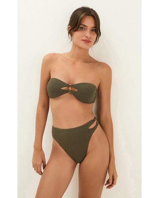 ViX Green Solaro High-Cut Bikini Bottom