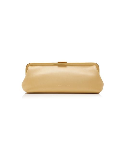 Proenza Schouler Natural Armory Plonge Leather Clutch