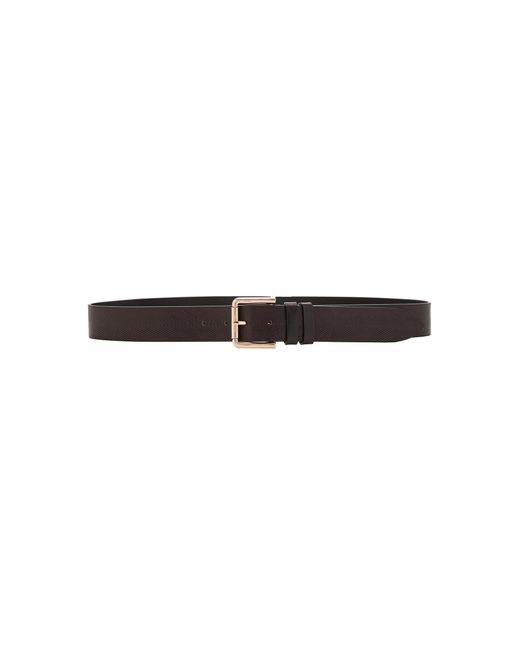 Max Mara Black Leather Belt