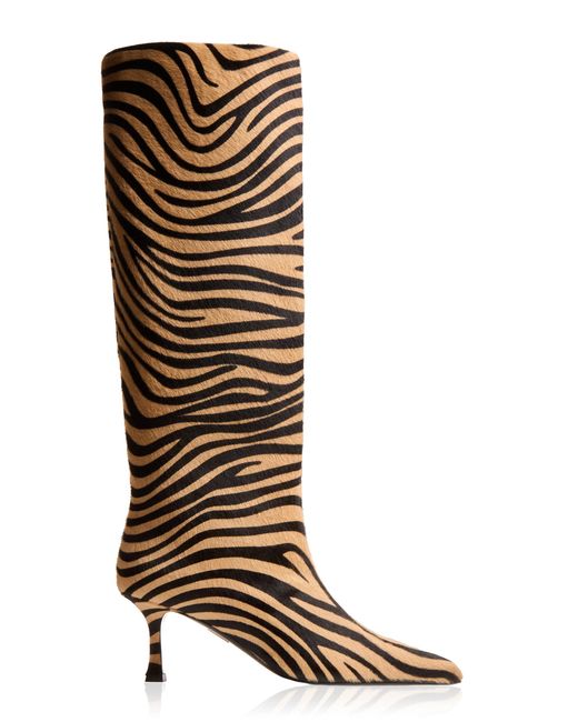 Britt Netta Brown Odette Calf Hair Knee Boots