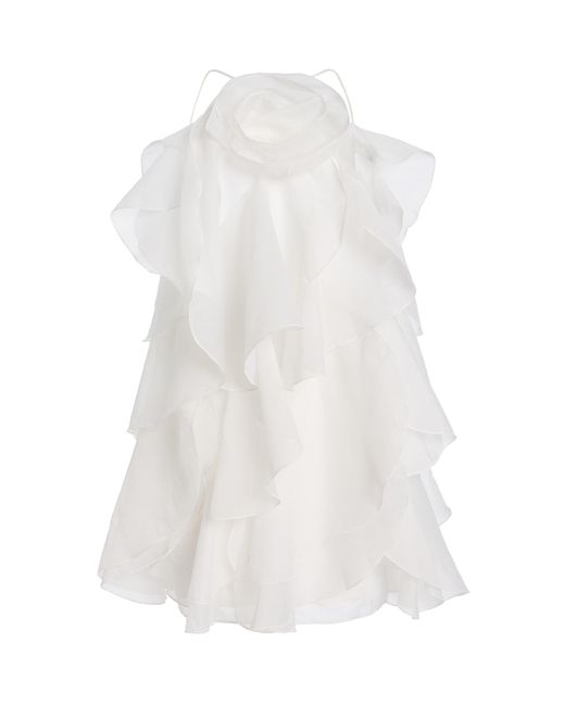 Aje. Pandorea Layered Mini Dress in White | Lyst