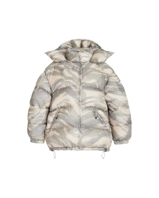 Moncler Genius White 4 Moncler Hyke Galenstockis Camouflage Down Jacket
