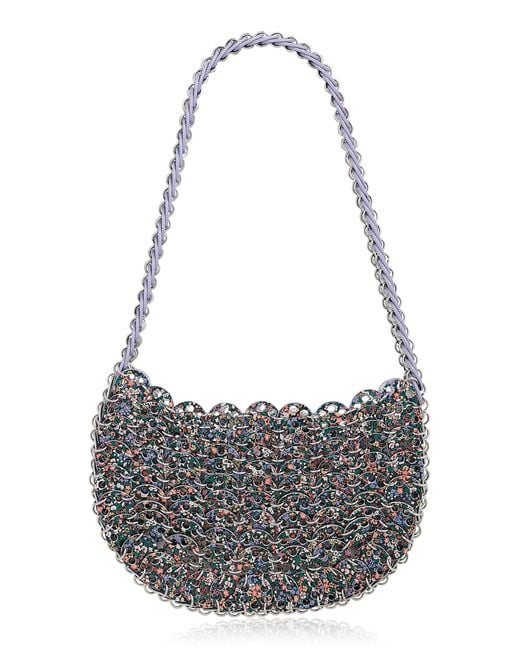 Rabanne Gray 1969 Moon Flip Bag