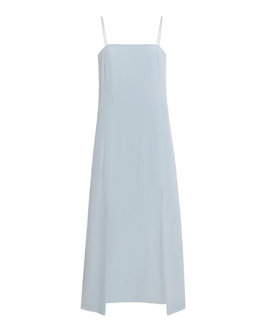 Kamperett White Exclusive Theodora Silk Slip Dress