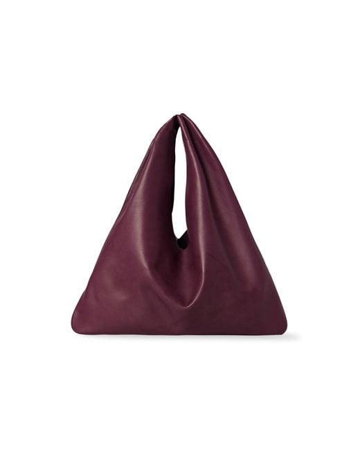 The Row Red Small Bindle Leather Bag