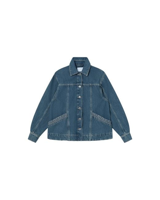 Merlette Blue Reve Denim Jacket