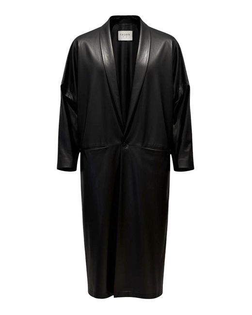 Salon 1884 Black Kruger Maxi Coat