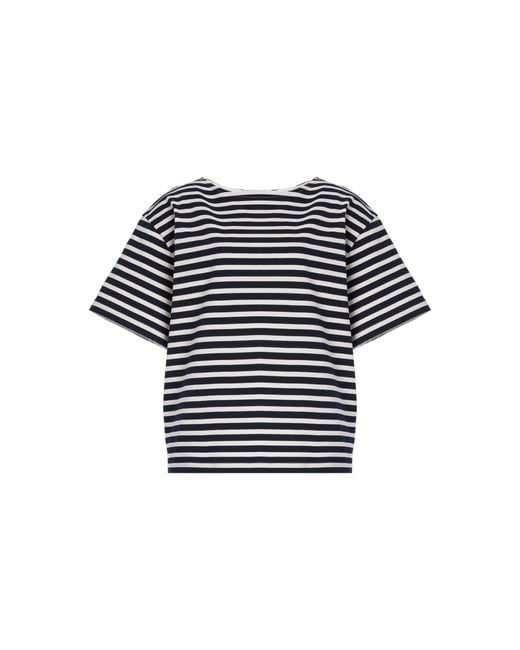 Matteau Multicolor Striped Organic Cotton T-Shirt
