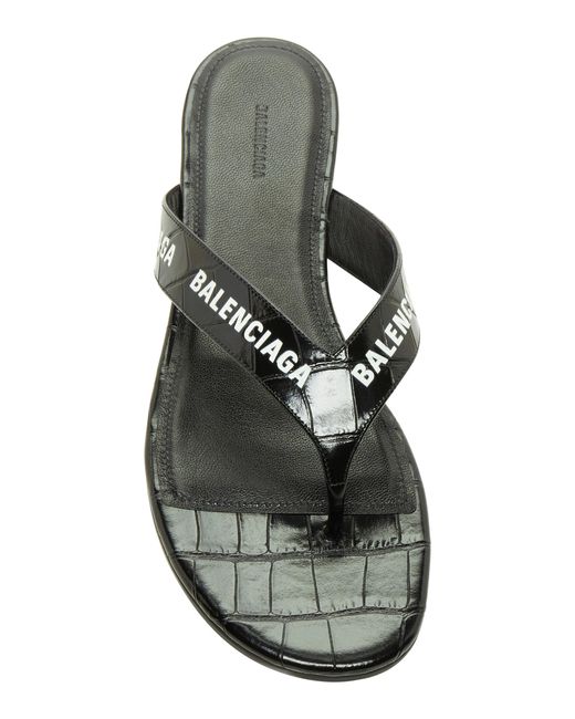 balenciaga thong sandals